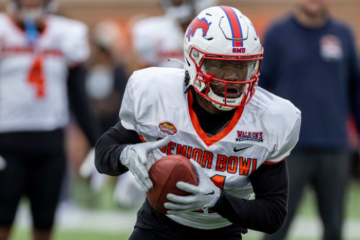 A weapon at all levels in the passing game, Rice ranked among the nation's best in nearly every notable receiving category in 2022.